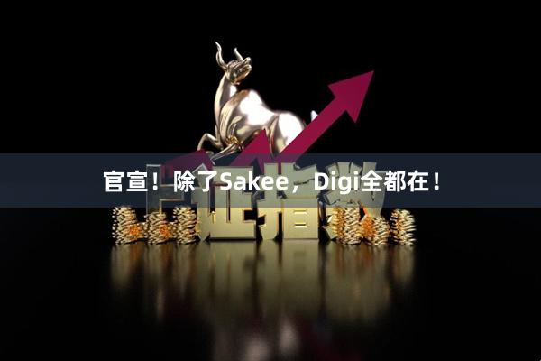 官宣！除了Sakee，Digi全都在！