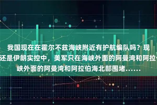 我国现在在霍尔不兹海峡附近有护航编队吗？现在，霍尔木兹海峡还是伊朗实控中，美军只在海峡外面的阿曼湾和阿拉伯海北部围堵……