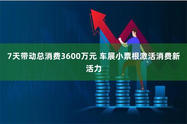 7天带动总消费3600万元 车展小票根激活消费新活力